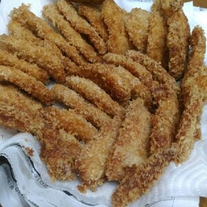 鶏ムネ肉のパン粉焼き☆